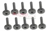 Комплект болтів з головкою системи TORX з чорного металу METZGER 8029030 (фото 1)