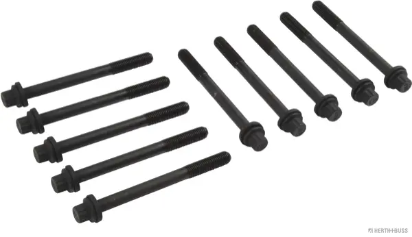 Комплект болтів з головкою системи TORX з чорного металу JAKOPARTS J1285007 (фото 1)