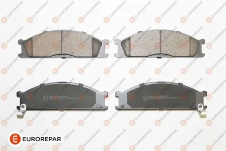 Колодки гальмівні дискові (комплект 4 шт) Eurorepar 1617265880