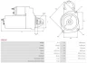 Стартер As-pl S0920S (фото 5)