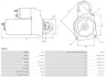 Стартер As-pl S0508 (фото 5)