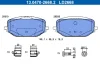 Комплект гальмівних колодок ATE 13047026682 (фото 1)