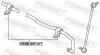 Втулка стабілізатора (переднього) VW Jetta USA 1.2-2.0 10-14 FEBEST VWSB-GVF-KIT (фото 2)