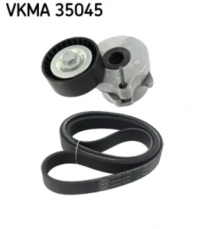 Комплект поліклиновий (ремінь+ролики) SKF VKMA 35045