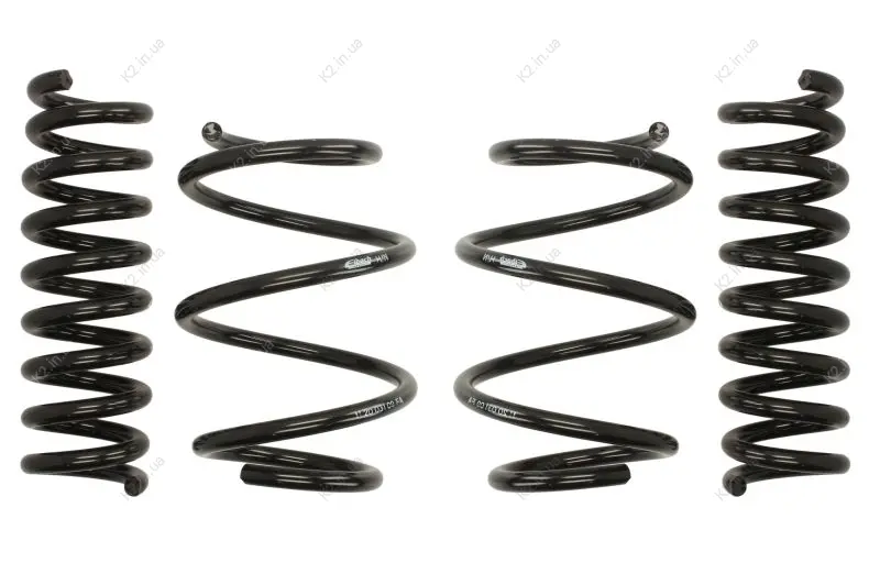 Занижуючі пружини, Pro-Kit, 4шт, (20мм / 10-15мм) (1050кг / 1170кг) BMW 3 (F30, F80), 4 (F32, F82), 4 (F33, F83) 3.0 03.14-07.20 EIBACH E10200310922 (фото 1)