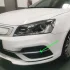 Молдінг хромований лівий передного бамперу Geely Emgrand EV350 GEELY 1068053628 (фото 2)